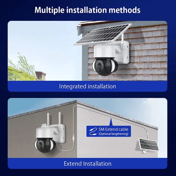 SECTEC smart ηλιακή κάμερα ST-S518M-3M Wi-Fi